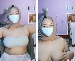 Tiara Hijabers show Toket Sugar Live