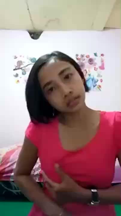 Video Cam Cewe Baju Pink Rambut Pendek Sange Terus