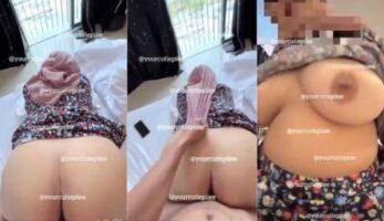 Enak Crot di Mulut Ibu Guru Tante Hijab YourCutiePiiee