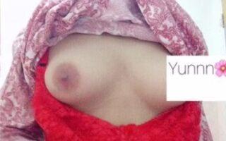 Hijabers Binal Uting Pink Kak Yunny