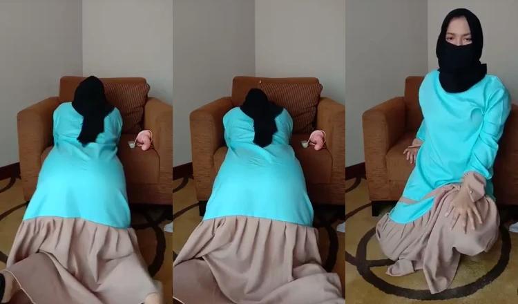 Jilbab Hitam Colmek Sampe Croot
