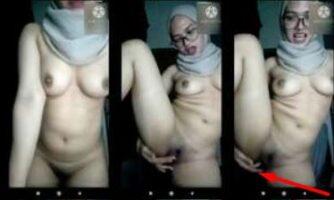 VCS Eliana Hijabers Lagi Sange Mainin Dildo Omek Berdiri