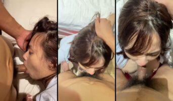 Pacar Lagi Dapet Blowjob Solusinya Crot di Mulut