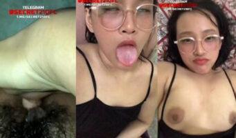Pacar Malay Berkacamata Lagi Sange Berat Pejuin Dong