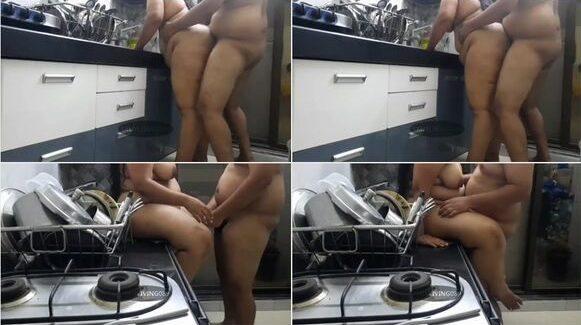 My Wife Istri Bbw Coba Seks Di Dapur
