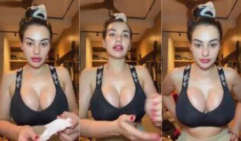 Pesona Nora Alexandra Cantik Makin Sexy Bra Hitam