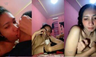 Feby Telanjang Dada Bermesraan dgn Ayang